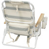Deluxe Beach Chair: La Palma, Sage Stripe - Accent Seating - 4