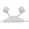 Floatie Jacket: 4/6 - Sid The Seagull, Mustard Stripe - Pool Floats - 6