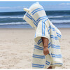 Character Hooded Towel: Sid The Seagull, Blue Stripe - Towels - 4