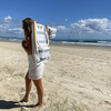 Deluxe Beach Chair: La Palma, Sage Stripe - Accent Seating - 5