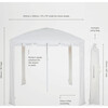 Beach Cabana: Casa Blanca, White - Outdoor Decor - 2