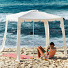 Beach Cabana: Casa Blanca, White - Outdoor Decor - 3