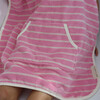 Character Hooded Towel: Cotton Candy, Pink Stripe - Towels - 5