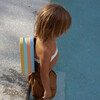 Bubble Back Float: Sid The Seagull, Mustard Stripe - Pool Floats - 5
