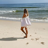 Carryall Beach Bag: Lazy Days, Pink Stripe - Bags - 6