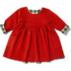 Day After Day Corduroy Reversible Long Sleeve Pockets Dress, Hazelnut - Dresses - 1 - thumbnail