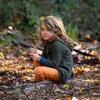 From One To Another Snug Knit Hooded Button-Up Cardigan, Fern Green - Cardigans - 4