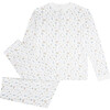 Sugar Plum Fairies Henley Adult Pajamas, Pink - Pajamas - 1 - thumbnail