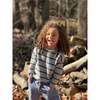 Arnold Striped Ribbed Crew Neck Sweater, Grey - Sweaters - 4
