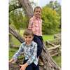 Atwood Woven Long Sleeve Shirt, Navy Square - Shirts - 4
