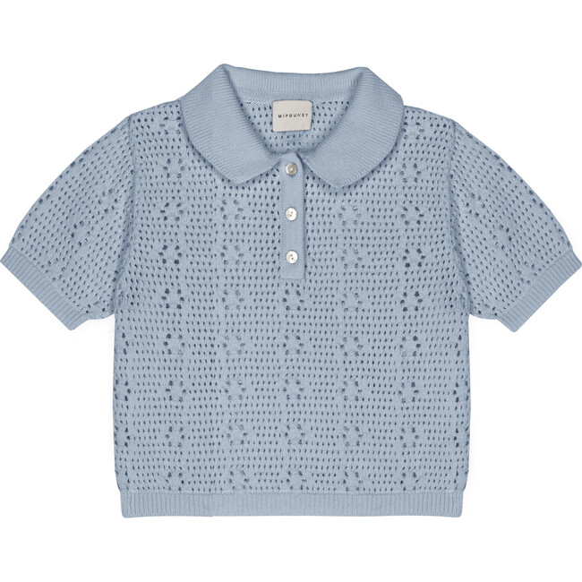 Florence Cotton Polo, Blue