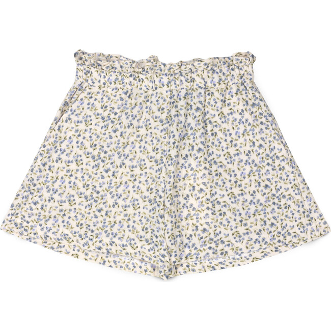 Diana Muslin Short, Cream/Blue