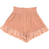 Amalia Terry Jersey Short, Apricot - Shorts - 1 - thumbnail