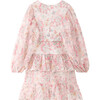 Camille Ruffle Long Balloon Sleeve Tiered Skirt Dress, Multicolors - Dresses - 2