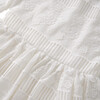 Natalia Lace Embroidered Long Balloon Sleeve Mini Dress, Ivory - Dresses - 4