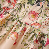Harper Floral Print Long Sleeve Tiered Frill Skirt Maxi Dress, Multicolors - Dresses - 4