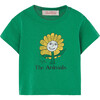 Rooster Baby T-Shirt, Green - T-Shirts - 1 - thumbnail