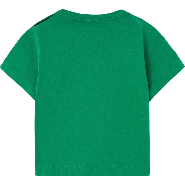 Rooster Baby T-Shirt, Green - T-Shirts - 2