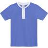 Boys Blade Shirt, Sky Blue - T-Shirts - 1 - thumbnail