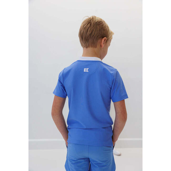 Boys Blade Shirt, Sky Blue - T-Shirts - 3