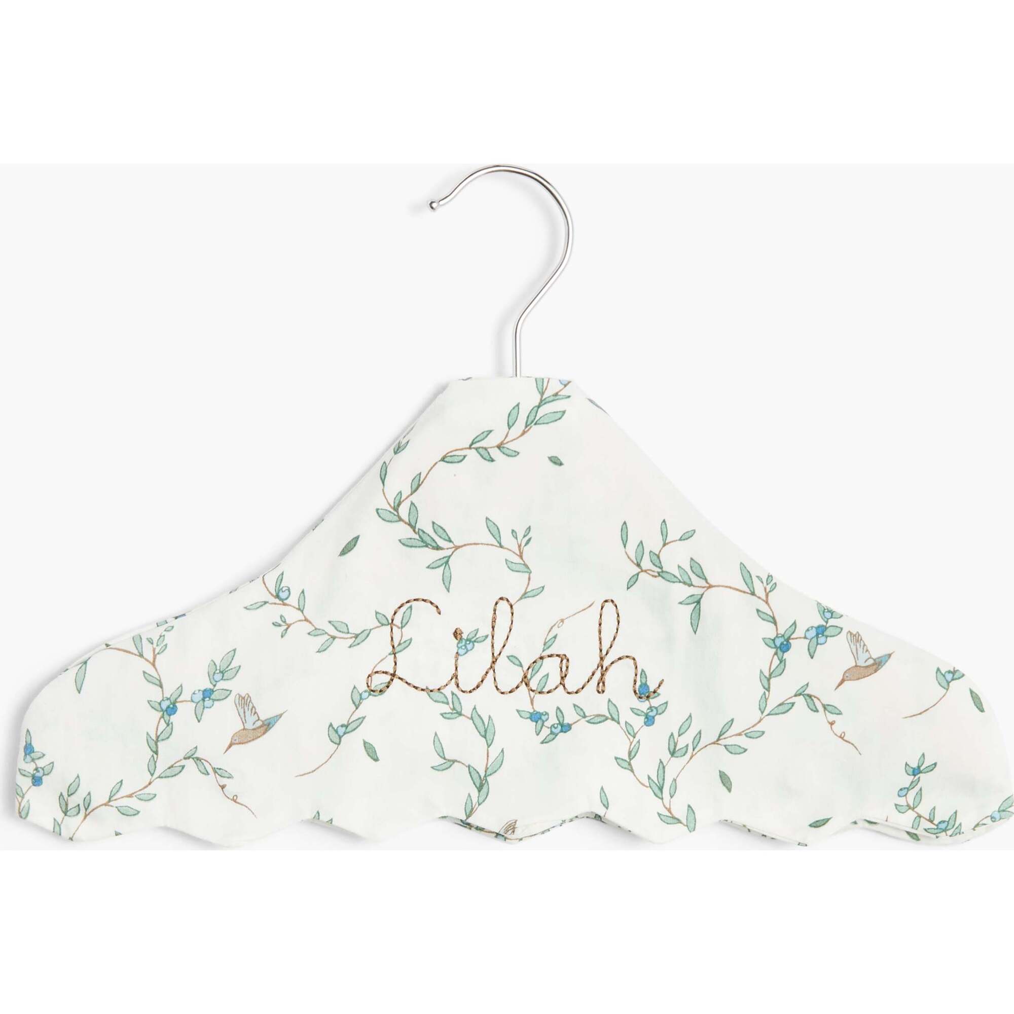 Kids Secret Garden Wooden Hanger, White - Hangers - 1