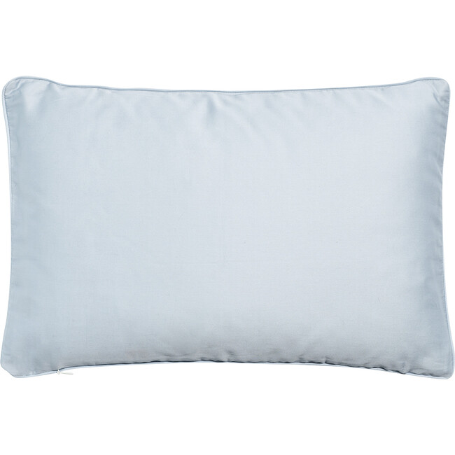 Fleur + Stripe Toddler Pillow, Ivory - Pillows - 4