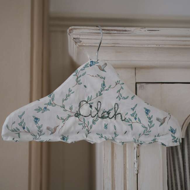 Kids Secret Garden Wooden Hanger, White - Hangers - 4