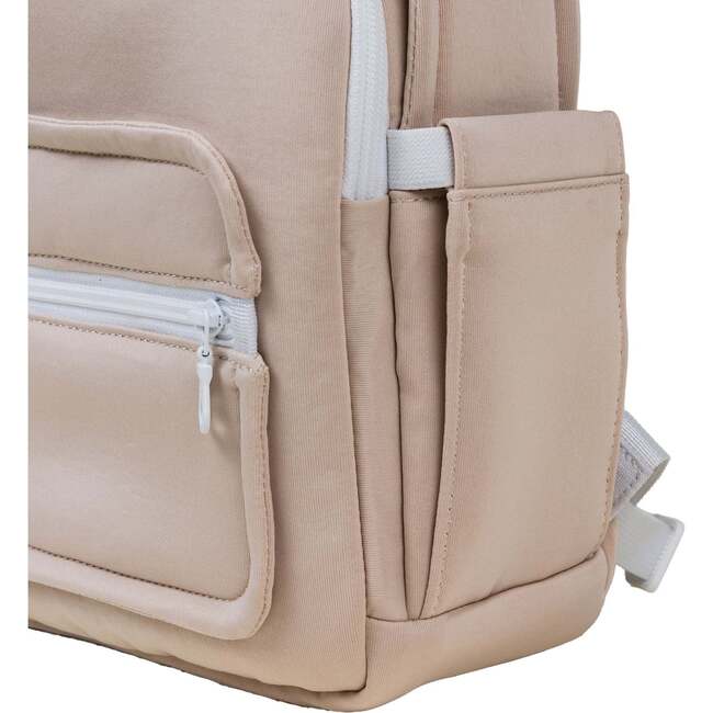 The Egg Bag - Little Backpack, Beige - Backpacks - 4