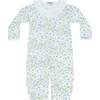 Blue Vines Print Converter Gown - Nightgowns - 2