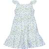 Blue Vines Woven Summer Dress - Dresses - 1 - thumbnail