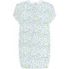 Blue Vines Print Gown - Nightgowns - 2