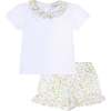 Berry Wildflowers Short Set - Mixed Apparel Set - 1 - thumbnail