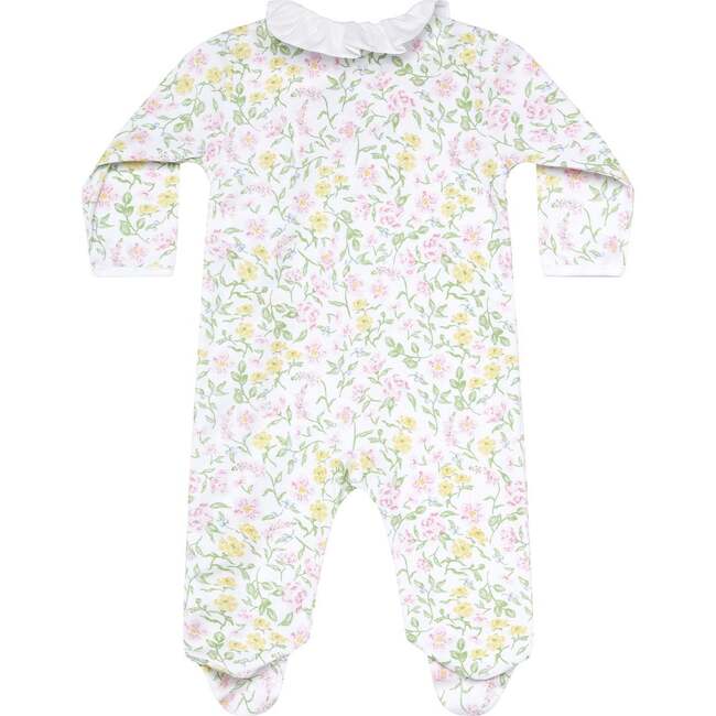 Berry Wildflowers Crossover Footie - Footie Pajamas - 2