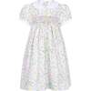 Berry Wildflowers Print Smocked Dress - Dresses - 1 - thumbnail