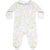 Berry Wildflowers Crossover Footie - Footie Pajamas - 3