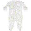 Berry Wildflowers Zipper Footie - Footie Pajamas - 3