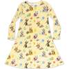 PAW Patrol: Bunny Fun Bamboo Girls' Long Sleeve Dress, Yellow - Dresses - 1 - thumbnail