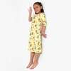 PAW Patrol: Bunny Fun Bamboo Girls' Long Sleeve Dress, Yellow - Dresses - 2