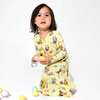 PAW Patrol: Bunny Fun Bamboo Girls' Long Sleeve Dress, Yellow - Dresses - 4