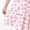 Easter Bunny Pink Bamboo Girls' Short Sleeve Dress, Pink - Dresses - 4