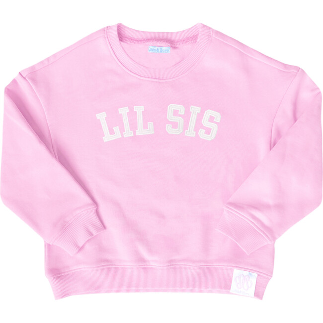 Lil Sis Sweatshirt, Pink
