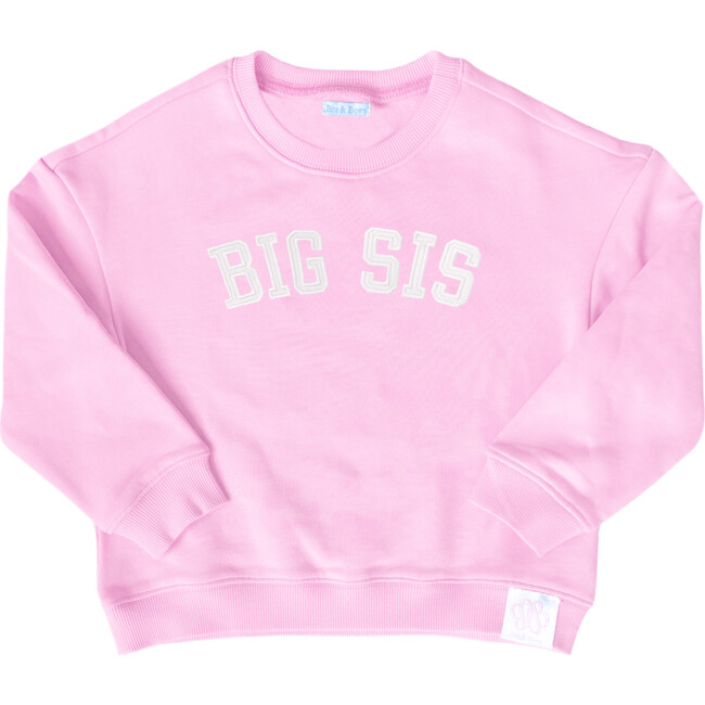 Big Sis Sweatshirt, Pink