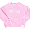 Big Sis Sweatshirt, Pink - Sweatshirts - 1 - thumbnail