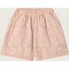 Pink Vintage Wallpaper Shorts - Shorts - 1 - thumbnail