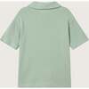 Sea Foam Jacquard Baby Polo - Polo Shirts - 2