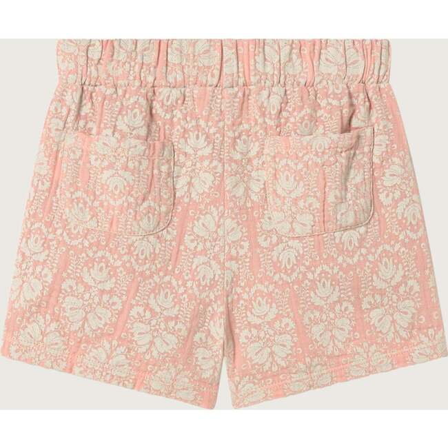 Pink Vintage Wallpaper Baby Shorts - Shorts - 2