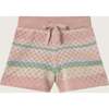 Openwork Stripes Short - Shorts - 1 - thumbnail