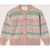 Openwork Stripes Baby Cardigan - Cardigans - 1 - thumbnail