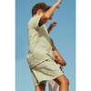 Green Vintage Wallpaper Shorts - Shorts - 3