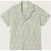 Green Vintage Wallpaper Shirt - Polo Shirts - 1 - thumbnail